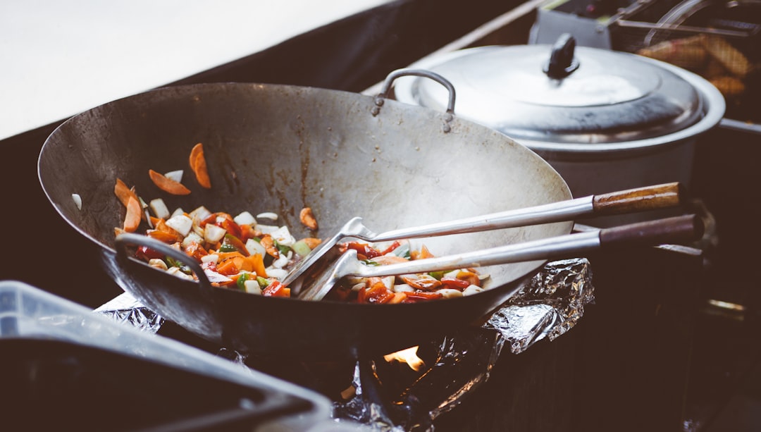 Photo Stir-fry vegetables